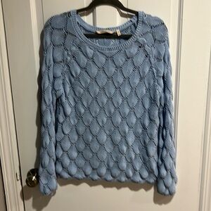 Soft Surroundings 100% Cotton Sweater with Camisole